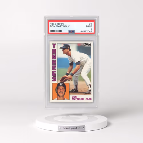 1984 Topps #8 Don Mattingly (PSA 9 MINT)