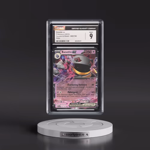 2023 Pokémon Svi EN-Scarlet & Violet #088 Banette EX - Holo (CGC 9 MINT)