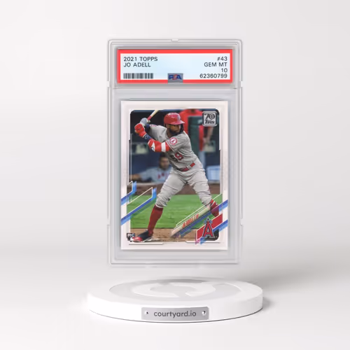 2021 Topps #43 Jo Adell (PSA 10 GEM MINT)