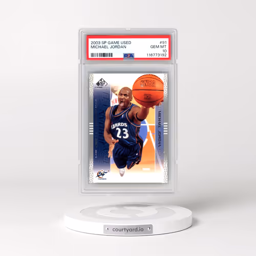 2003 SP Game Used #91 Michael Jordan (PSA 10 GEM MINT)
