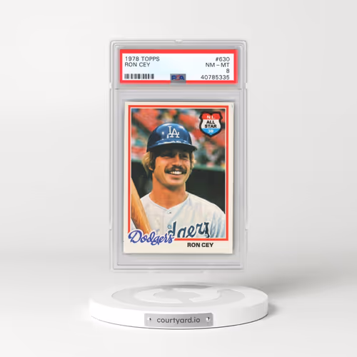 1978 Topps #630 Ron Cey (PSA 8 NM-MT)