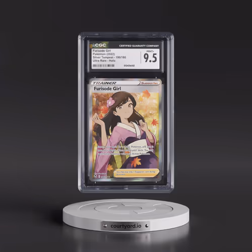 2022 Silver Tempest #190/195 Furisode Girl - Ultra Rare Holo (CGC 9.5 MINT+)