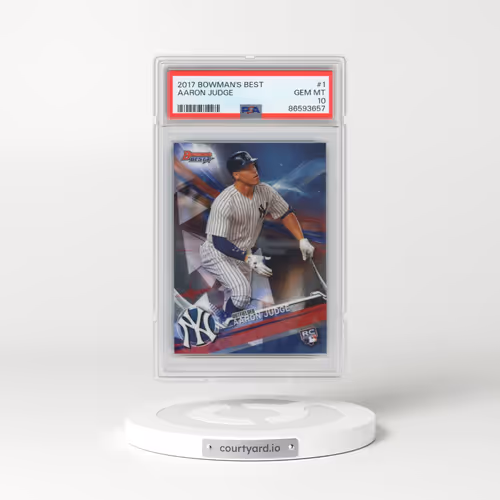 2017 Bowman's Best #1 Aaron Judge (PSA 10 GEM MINT)