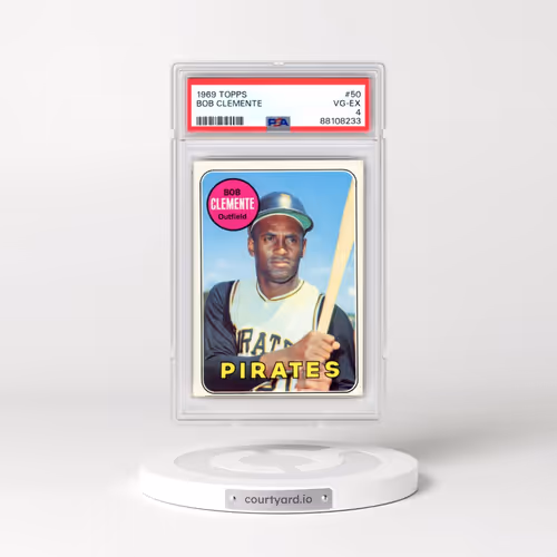 1969 Topps #50 Bob Clemente (PSA 4 VG-EX)