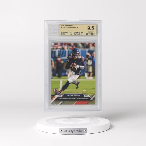2024 Topps Now #8 Caleb Williams (BGS 9.5 GEM MINT)
