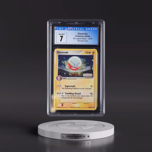 2006 EX Legend Maker #32/92 Electrode - Reverse Holo (CGC 7 NM)