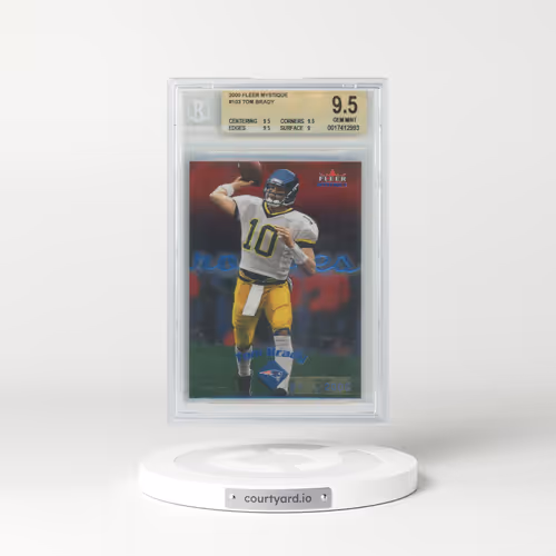 2000 Fleer Mystique #103 Tom Brady (BGS 9.5 GEM MINT)