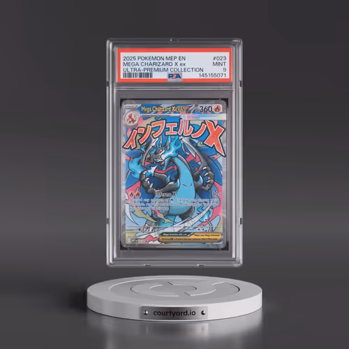 2025 Pokémon Mep EN-Me Black Star Promo #023 Mega Charizard X EX - Holo Mega Charizard X EX Ultra-Pr