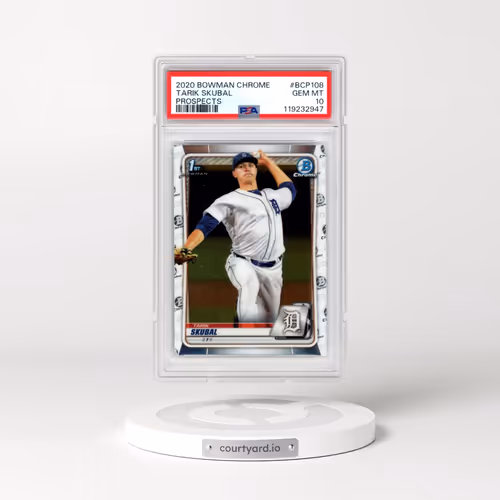 2020 Bowman Chrome Prospects #BCP108 Tarik Skubal (PSA 10 GEM MINT)