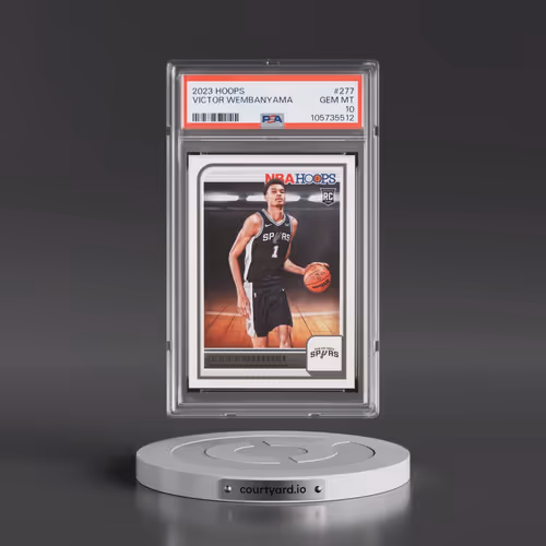 2023 Panini NBA Hoops #277 Victor Wembanyama (PSA 10 GEM MINT)