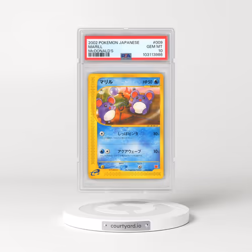 2002 Pokémon McDonald's #009 Marill (PSA 10 GEM MINT)