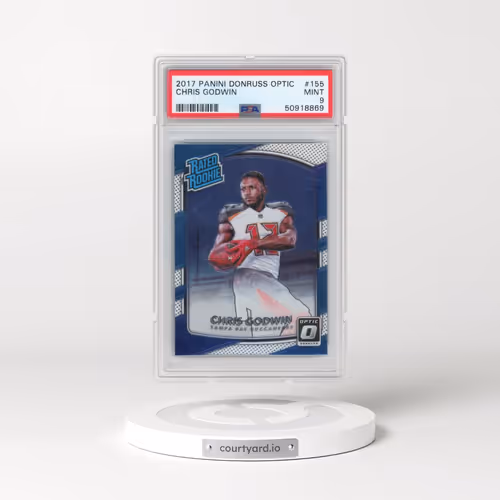 2017 Panini Donruss Optic #155 Chris Godwin (PSA 9 MINT)