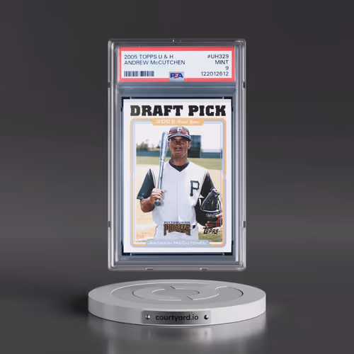 2005 Topps Updates & Highlights #UH329 Andrew McCutchen (PSA 9 MINT)