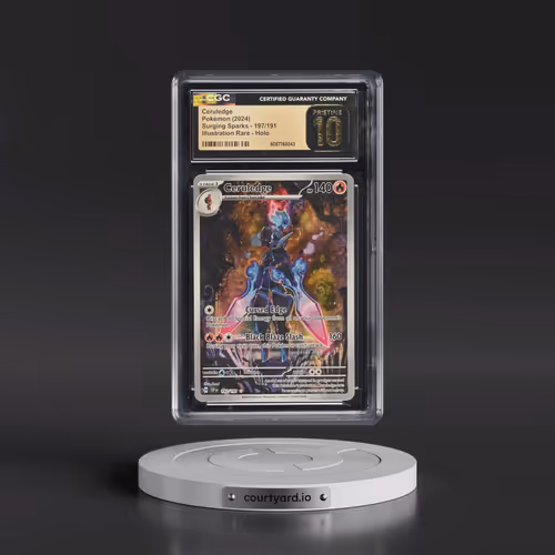 2024 Surging Sparks - SSP EN #197/191 Ceruledge - Illustration Rare Holo (CGC 10 PRISTINE)