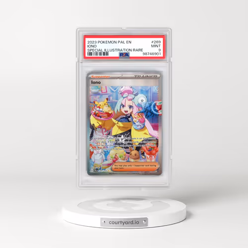 2023 Pokémon Pal EN-Paldea Evolved #269 Iono - Special Illustration Rare (PSA 9 MINT)
