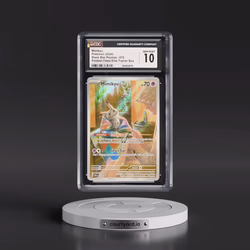 2023 Black Star Promos - Scarlet & Violet SVP EN #075 Mimikyu - Paldean Fates Elite Trainer Box (Hol