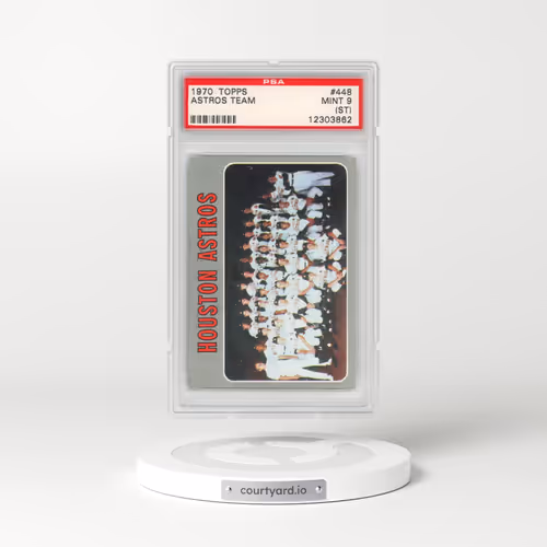 1970 Topps #448 Astros Team (PSA 9 MINT)