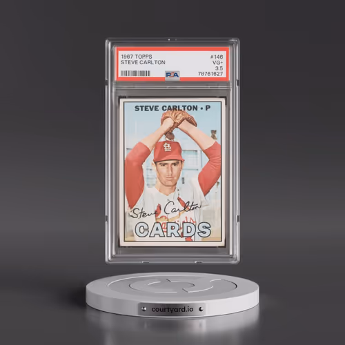 1967 Topps #146 Steve Carlton (PSA 3.5 VG+)
