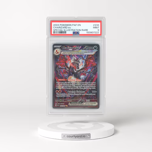2024 Pokémon Paf EN-Paldean Fates #234 Charizard EX - Holo Special Illustration Rare (PSA 9 MINT)