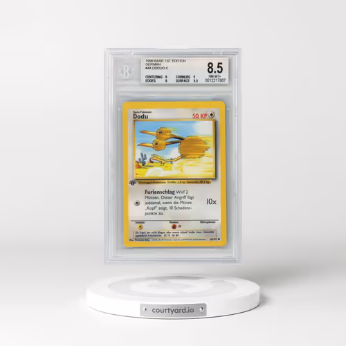 1999 Base Set #48 Doduo - 1st Edition 1st Edition (BGS 8.5 NM-MT+)