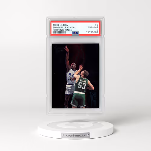 1993 Ultra #8 Shaquille O'Neal - Scoring Kings (PSA 8 NM-MT)