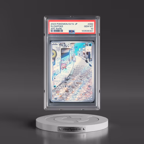 2023 Pokémon Sv1v-Violet EX #082 Slowpoke - Art Rare (PSA 10 GEM MINT)