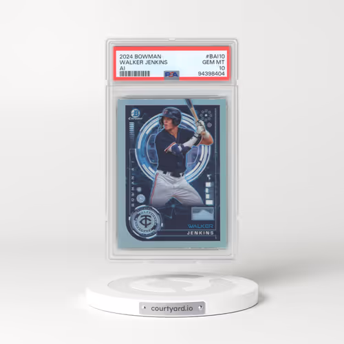 2024 Bowman Bowman AI #BAI10 Walker Jenkins (PSA 10 GEM MINT)