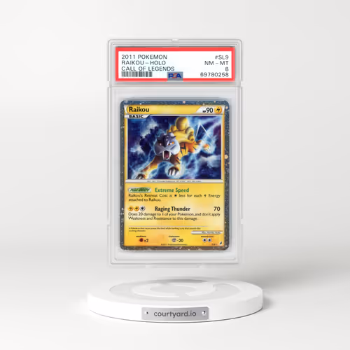 2011 Pokémon Call of Legends #SL9 Raikou - Holo (PSA 8 NM-MT)