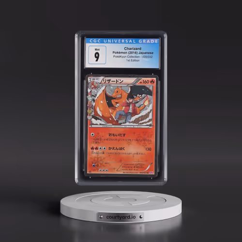2016 Pok^Kyun Collection #005/032 Charizard - 1st Edition Holo (CGC 9 MINT)