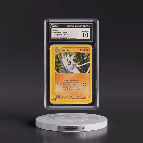 2003 Aquapolis #56/147 Pupitar (CGC 10 GEM MINT)