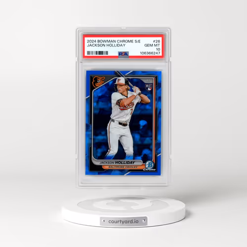 2024 Bowman Chrome Sapphire Edition #26 Jackson Holliday (PSA 10 GEM MINT)