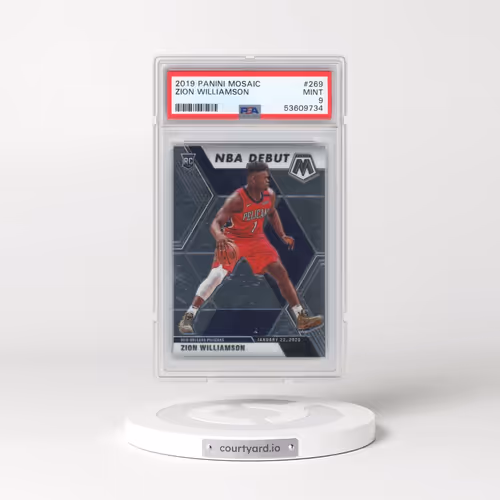 2019 Panini Mosaic #269 Zion Williamson (PSA 9 MINT)
