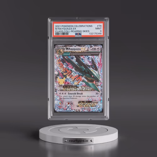 2021 Pokémon Celebrations Classic Collection #76 M Rayquaza EX - Holo (PSA 9 MINT)