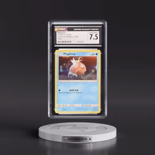 2019 Detective Pikachu #8/18 Magikarp - Holo (CGC 7.5 NM+)
