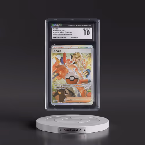 2024 Paldean Fates - PAF EN #235/091 Arven - Special Illustration Rare (Holo) (CGC 10 GEM MINT)
