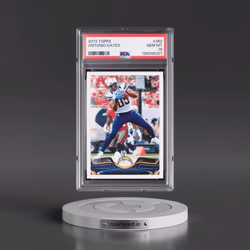 2013 Topps #362 Antonio Gates (PSA 10 GEM MINT)