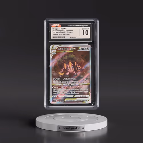 2022 VSTAR Universe #233/172 Regigigas VSTAR - Special Art Rare Holo (CGC 10 GEM MINT)