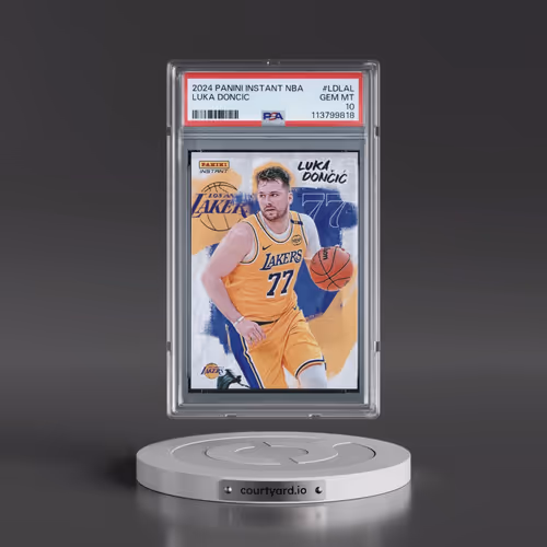 2024 Panini Instant NBA #LDLAL Luka Doncic (PSA 10 GEM MINT)