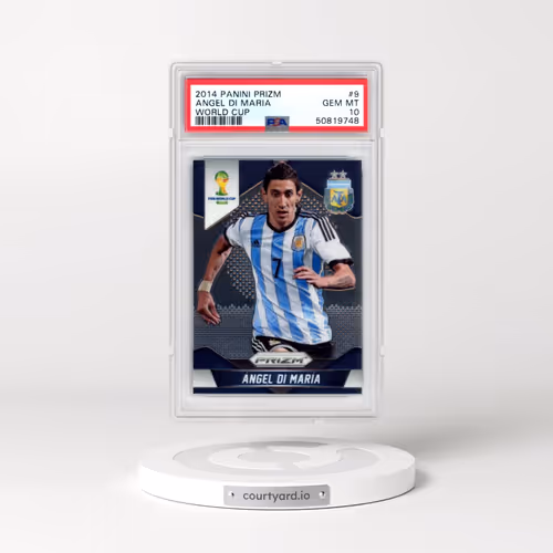 2014 Panini Prizm World Cup #9 Angel DI Maria (PSA 10 GEM MINT)