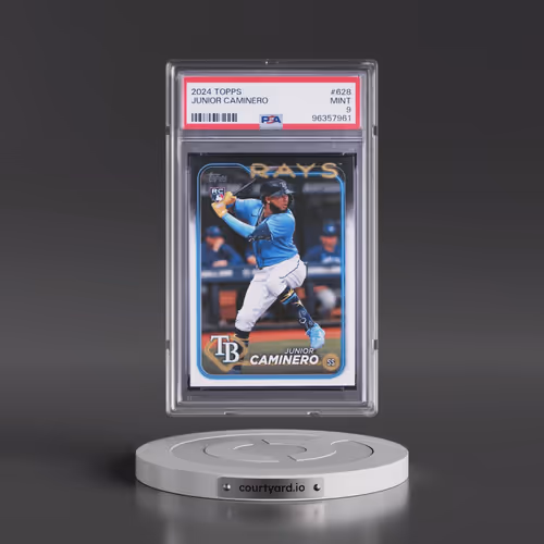 2024 Topps #628 Junior Caminero (PSA 9 MINT)