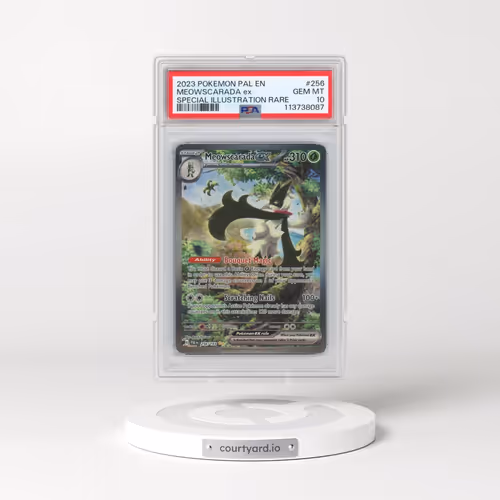 2023 Pokémon Pal EN-Paldea Evolved #256 Meowscarada EX - Holo Special Illustration Rare (PSA 10 GEM