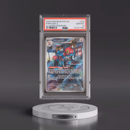 2023 Pokémon Par EN-Paradox Rift #214 Porygon-Z - Illustration Rare (PSA 10 GEM MINT)