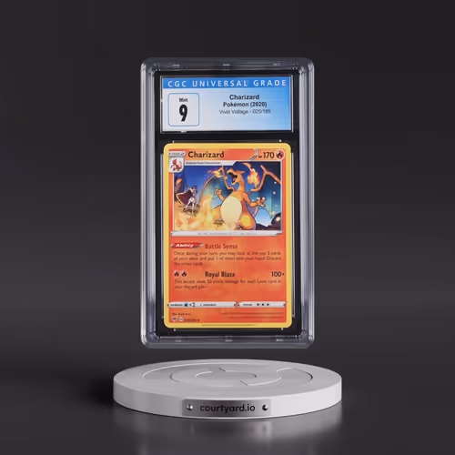 2020 Vivid Voltage #025/185 Charizard (CGC 9 MINT)