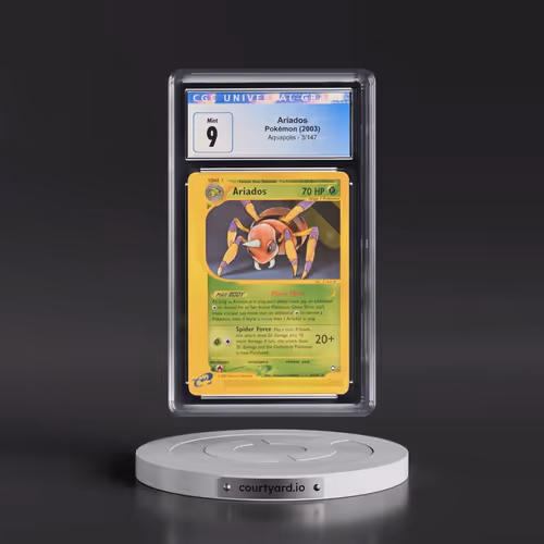 2003 Aquapolis #3/147 Ariados (CGC 9 MINT)