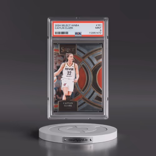 2024 Panini Select WNBA #151 Caitlin Clark (PSA 9 MINT)