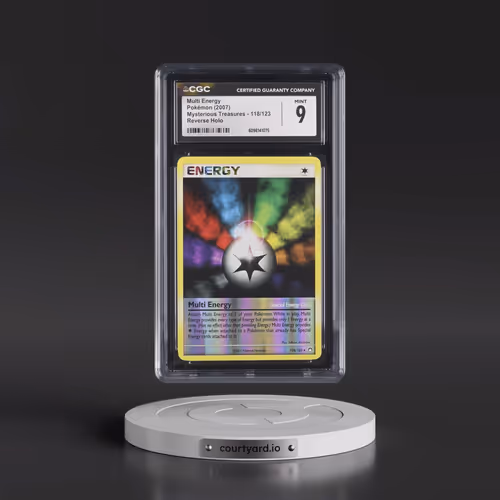 2007 Mysterious Treasures #118/123 Multi Energy - Reverse Holo (CGC 9 MINT)