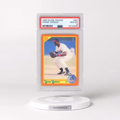 1990 Score Traded #86T Frank Thomas (PSA 10 GEM MINT)