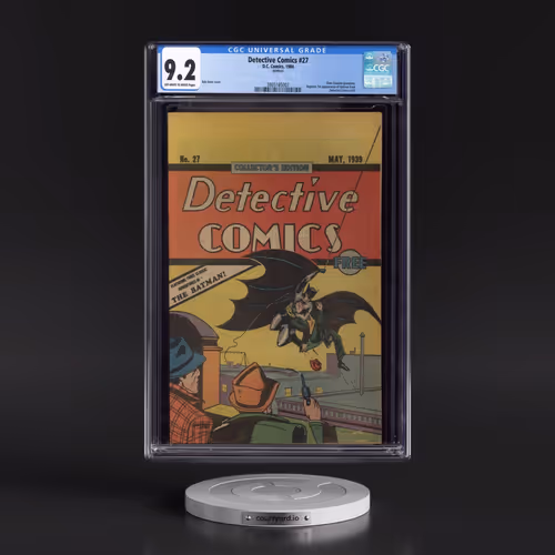 Detective Comics #27 CGC 9.2 Off-white to White Pages (DC Comics, 1984) - Universal