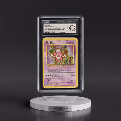 2023 Pokémon Clb-Trading Card Game Classic Blastoise & Suicune EX Deck #013 Mr. Mime (CGC 9.5 MINT+)