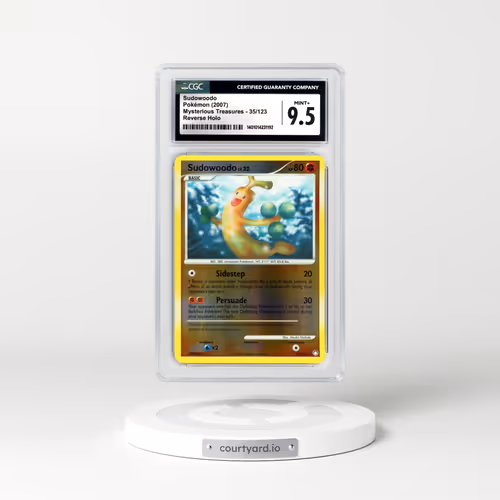 2007 Mysterious Treasures #35 Sudowoodo - Holo (CGC 9.5 MINT+)